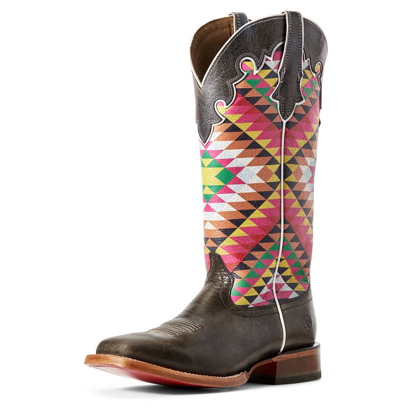 Ariat Western: Fonda Botas Western Mujer - Gris (OGNAK6425)